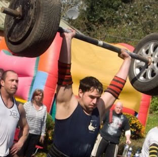 Ben Brunning - Competitor at Wales' Strongest Man 2012 