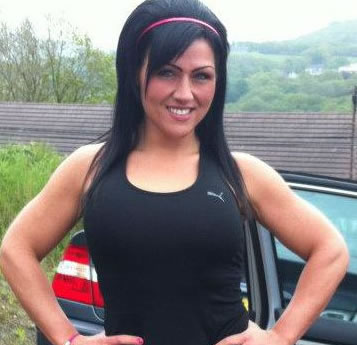 Lisa James Welsh Champion Powerlifter competing for Wales' Strongest Woman 2012