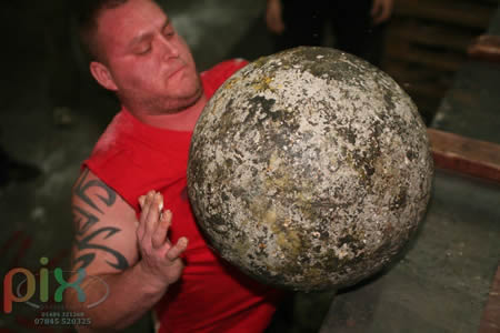 Wayne Morris - Competitor at Wales' Strongest Man 2012