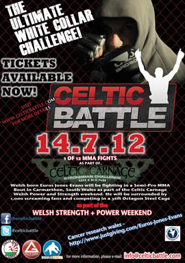 Celtic Battle MMA - Live at the Welsh Strength and Power Weekend